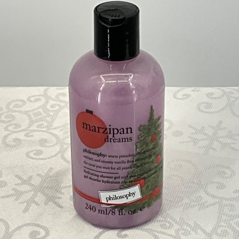 Philosophy Marzipan Dreams Hydrating Shower‎ Gel Bubble Bath 8 Fl Oz